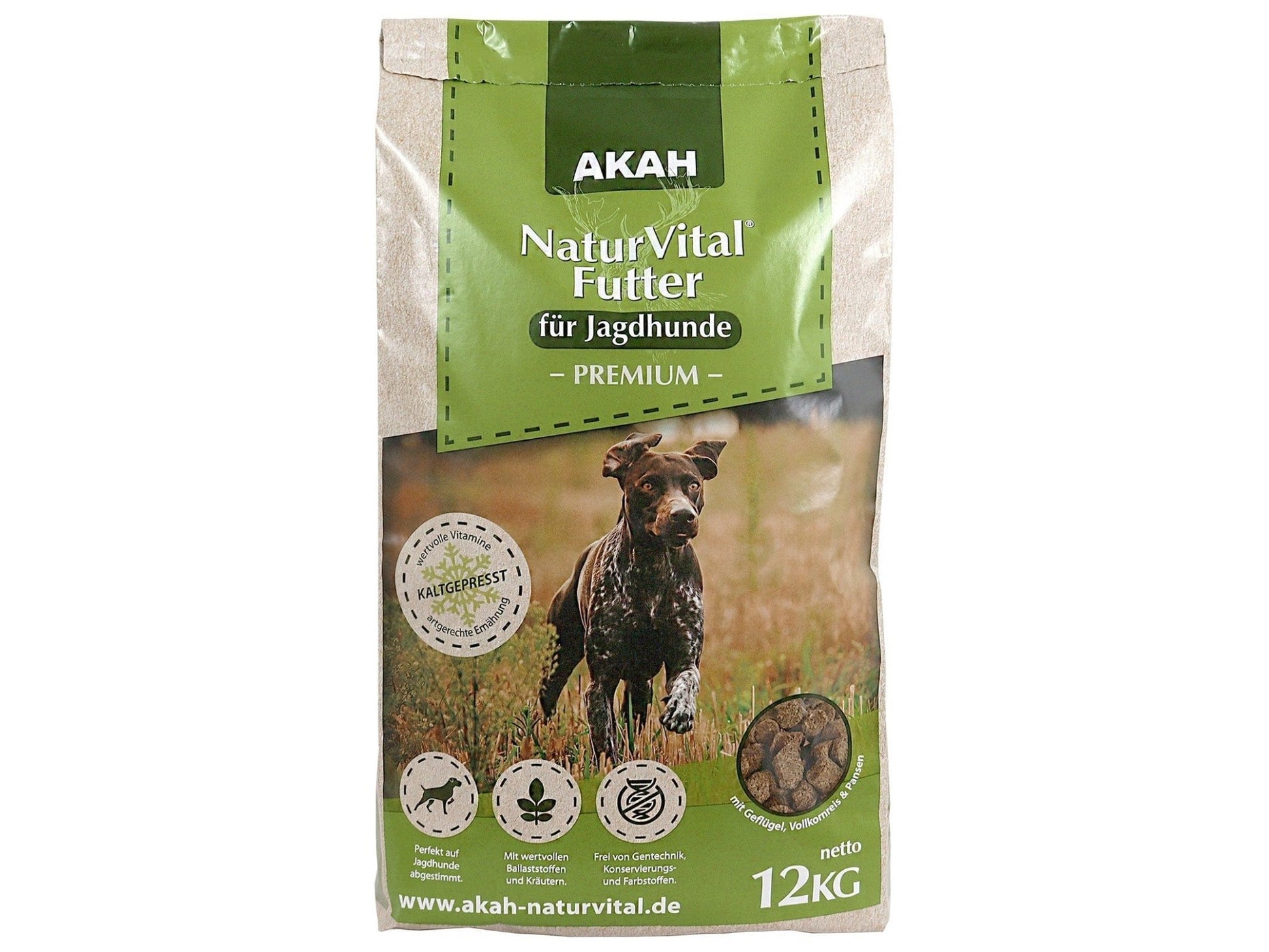 NaturVital Premium Hundefutter Futter für Jagdhunde 12 kg - NaturVital - Wildnissport