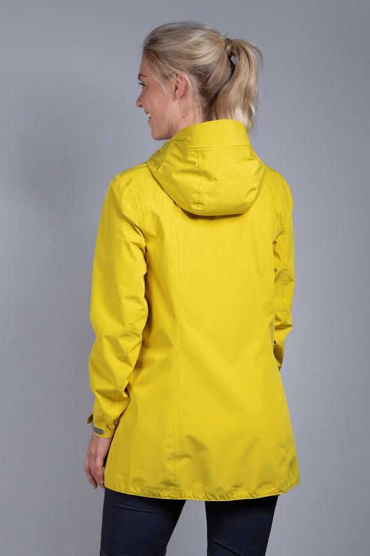 Neta Coat Women 38 bright yellow Regenmantel - TATONKA - Wildnissport