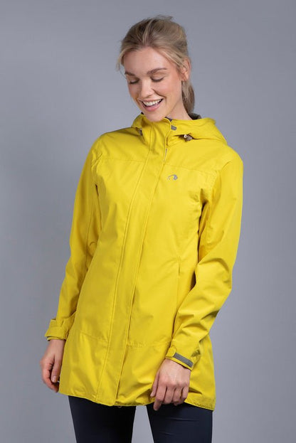 Neta Coat Women 38 bright yellow Regenmantel - TATONKA - Wildnissport