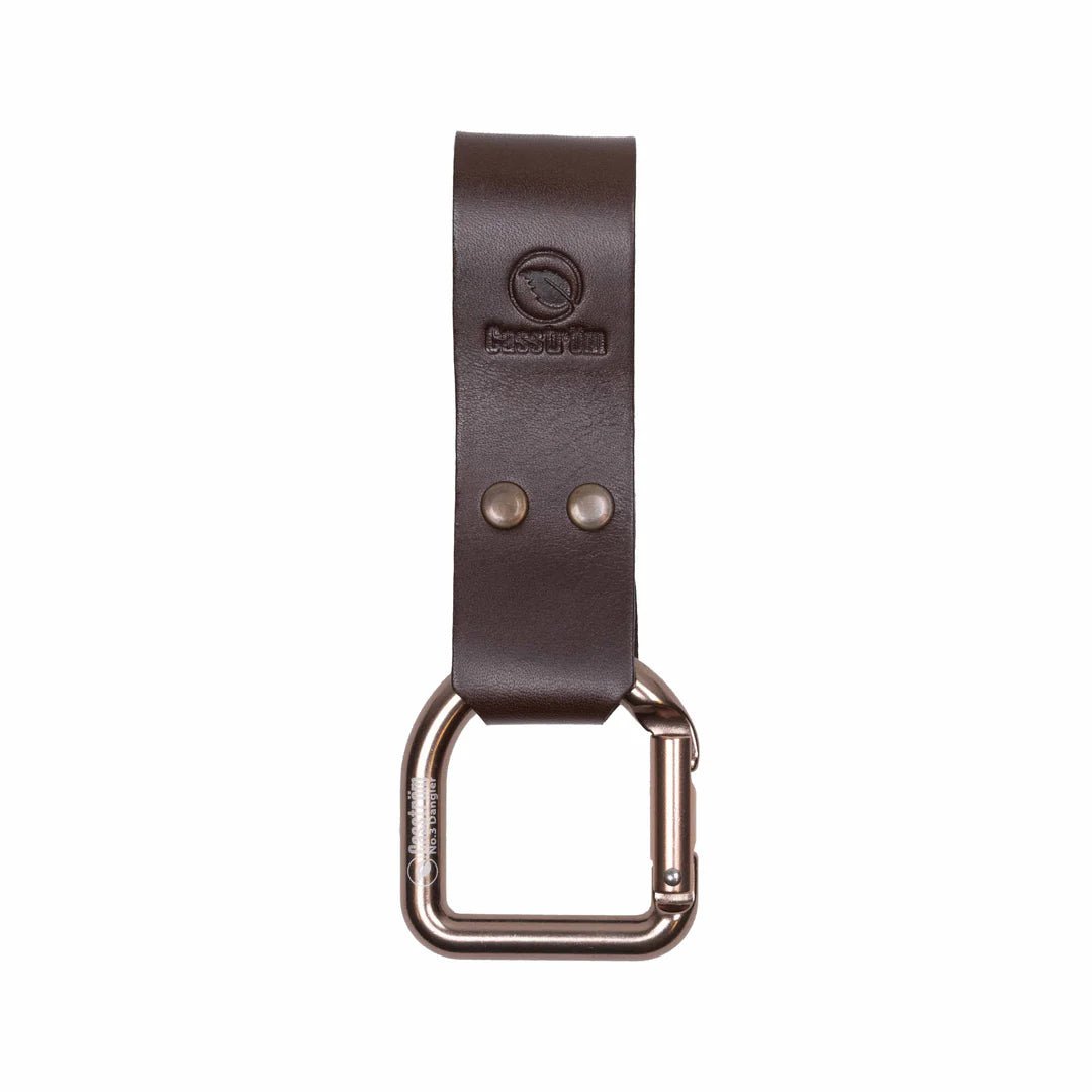 No. 3 Dangler & Belt Loop Messerhalter Dark Brown - Casström - Wildnissport