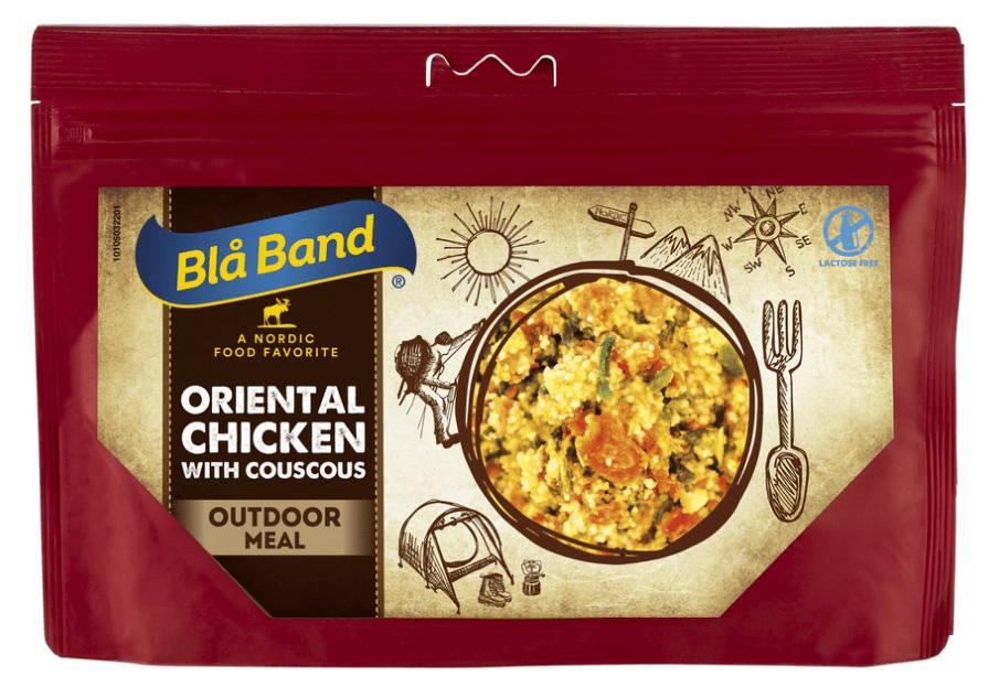 Orientalisches Hühnchen mit Couscous Trekkingnahrung - Blå Band - Wildnissport
