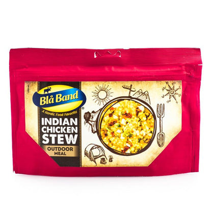 Outdoor Meal Indian Chicken Stew Trekkingmahlzeit - Blå Band - Wildnissport