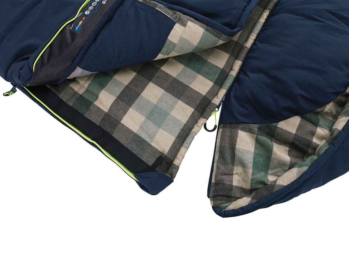 Outwell Camper Lux Schlafsack, Einheitsgröße rechts - Outwell - Wildnissport