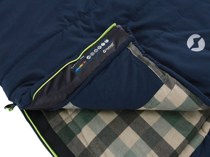 Outwell Camper Lux Schlafsack, Einheitsgröße rechts - Outwell - Wildnissport