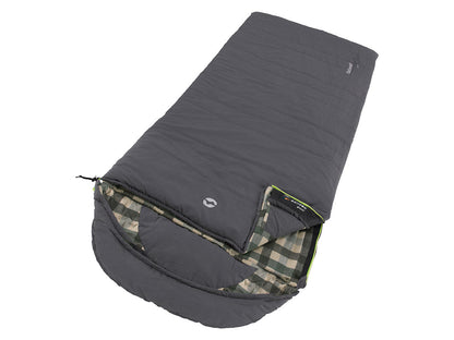 Outwell Camper Schlafsack, grau, Einheitsgröße rechts - Outwell - Wildnissport