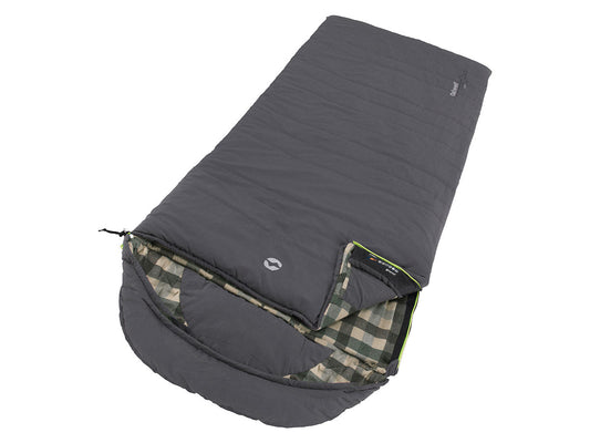 Outwell Camper Schlafsack, grau, Einheitsgröße rechts - Outwell - Wildnissport