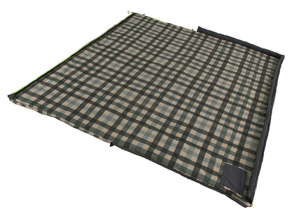 Outwell Camper Schlafsack, grau, Einheitsgröße rechts - Outwell - Wildnissport