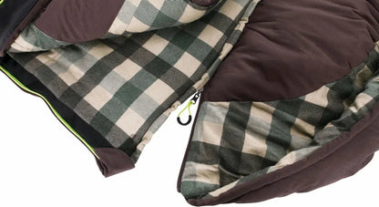 Outwell Camper Supreme Schlafsack, rotbraun, Einheitsgröße links - Outwell - Wildnissport