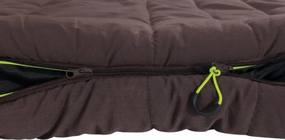 Outwell Camper Supreme Schlafsack, rotbraun, Einheitsgröße links - Outwell - Wildnissport
