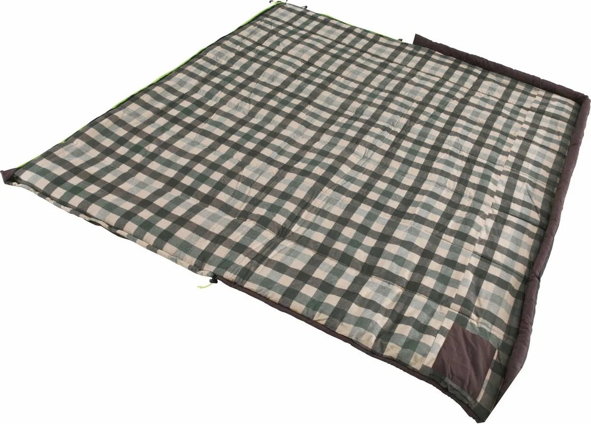 Outwell Camper Supreme Schlafsack, rotbraun, Einheitsgröße links - Outwell - Wildnissport