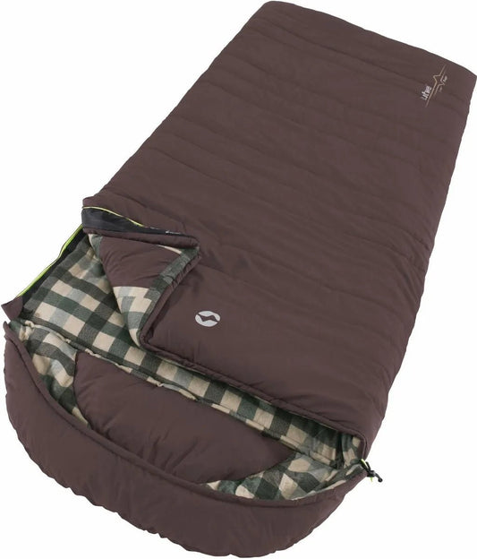 Outwell Camper Supreme Schlafsack, rotbraun, Einheitsgröße links - Outwell - Wildnissport