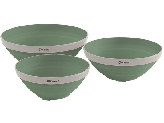 Outwell Collaps Bowl Set Grün - Outwell - Wildnissport