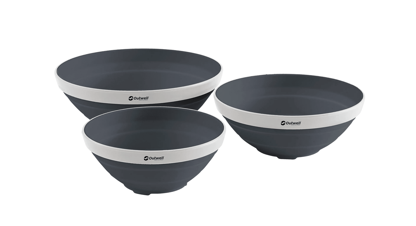 Outwell Collaps Bowl Set Schüssel 3er Set faltbar Navy Night - Outwell - Wildnissport