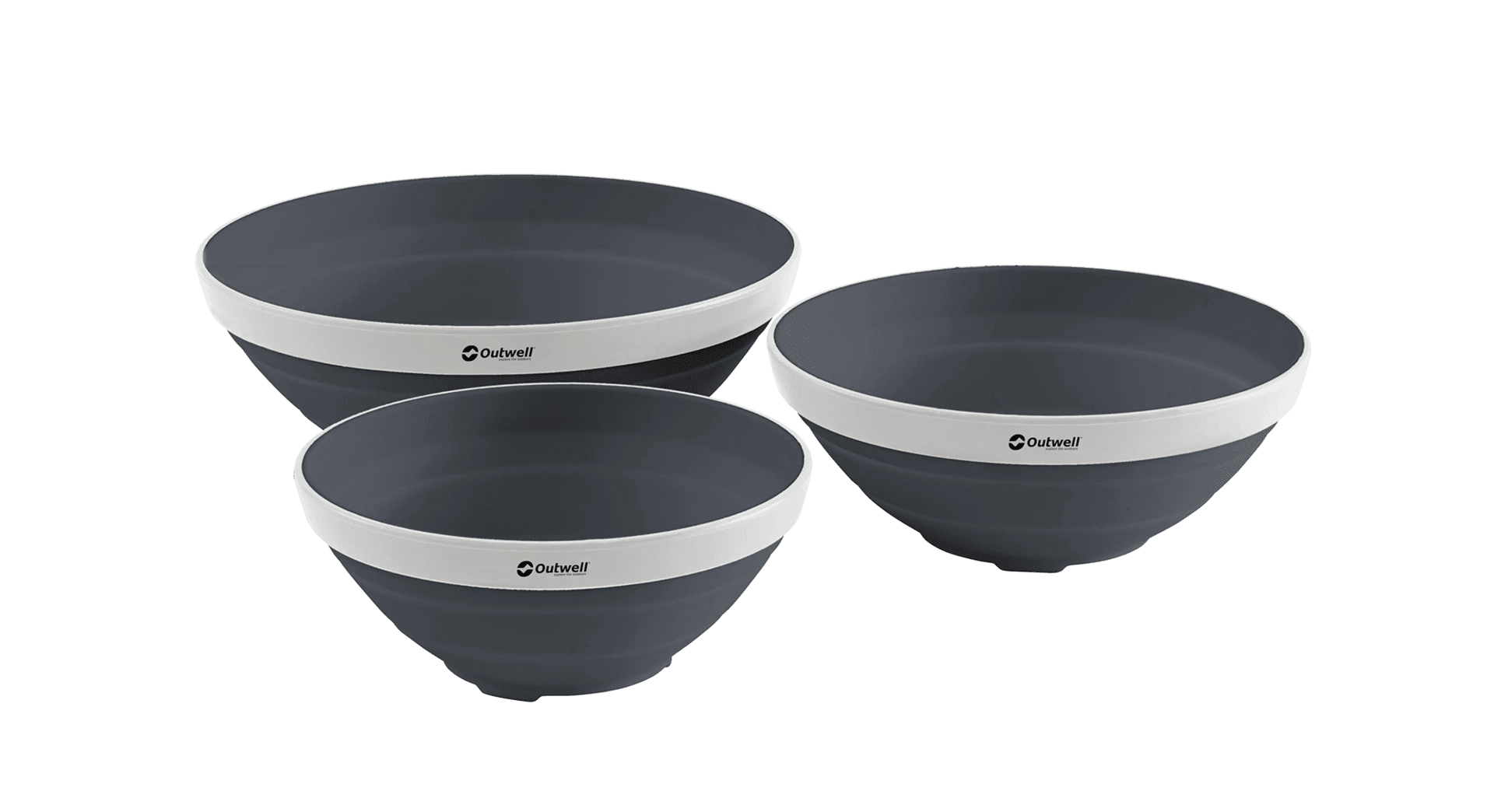 Outwell Collaps Bowl Set Schüssel 3er Set faltbar Navy Night - Outwell - Wildnissport