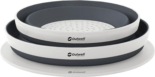 Outwell Collaps Schüssel und Sieb Set 3-tlg. Navy Night - Outwell - Wildnissport