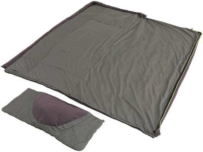 Outwell Contour Schlafsack, Dark Purple, Links - Outwell - Wildnissport