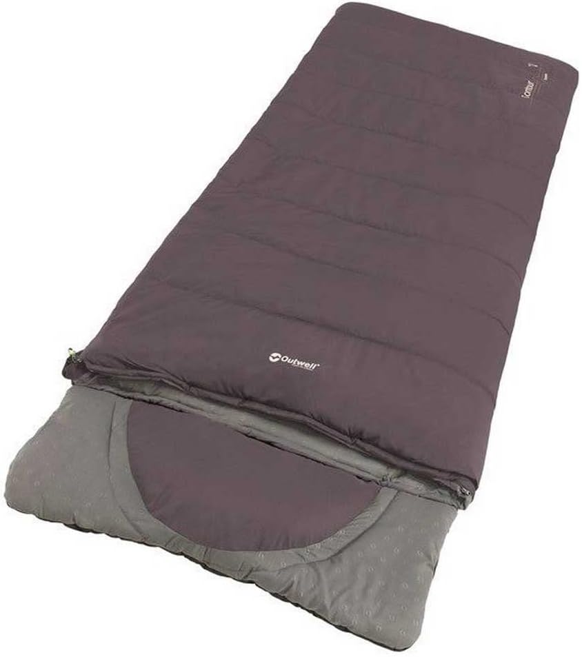 Outwell Contour Schlafsack, Dark Purple, Links - Outwell - Wildnissport