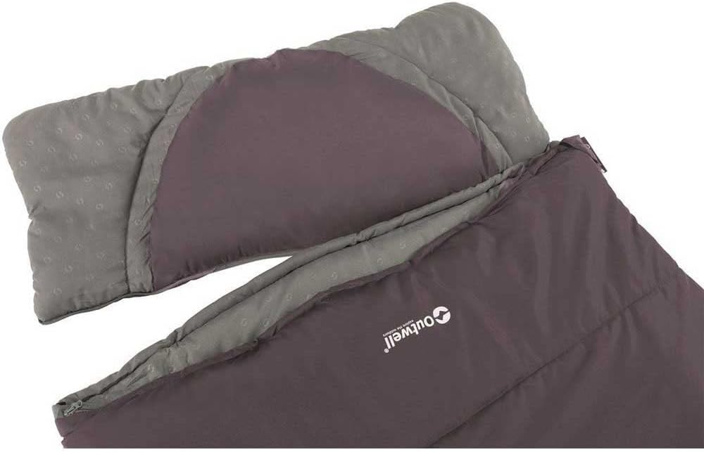 Outwell Contour Schlafsack, Dark Purple, Links - Outwell - Wildnissport