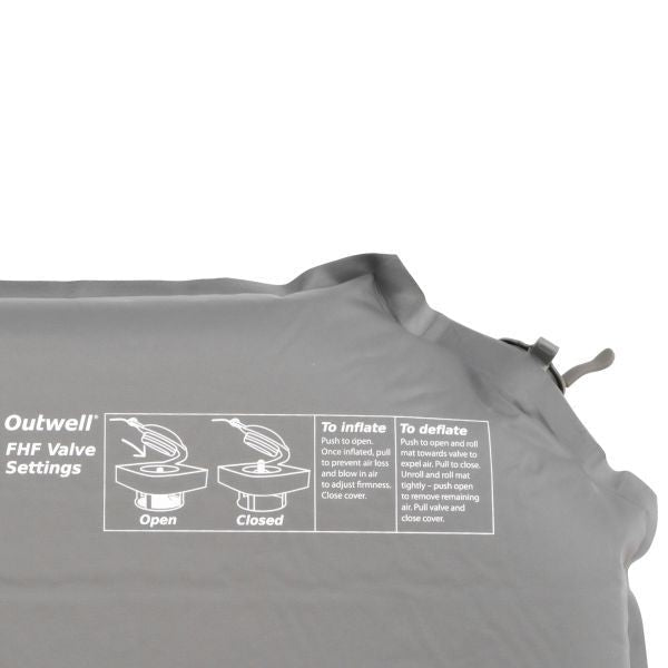 Outwell Sleepin Matte Single, schwarz, 5 cm - Outwell - Wildnissport