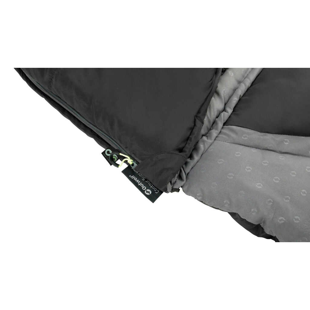 Outwell Unisex Contour Schlafsack, Midnight Black, Links - Outwell - Wildnissport