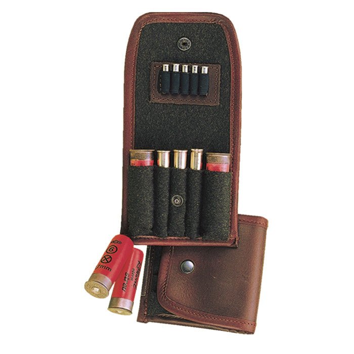Patronenetui aus Vollrindleder - Fritzmann - Wildnissport
