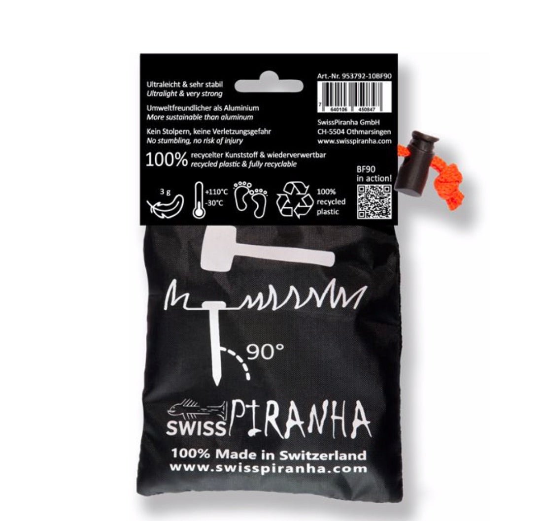 Pegs BF90 (Tasche mit 10 Stk.) - SwissPiranha - Wildnissport