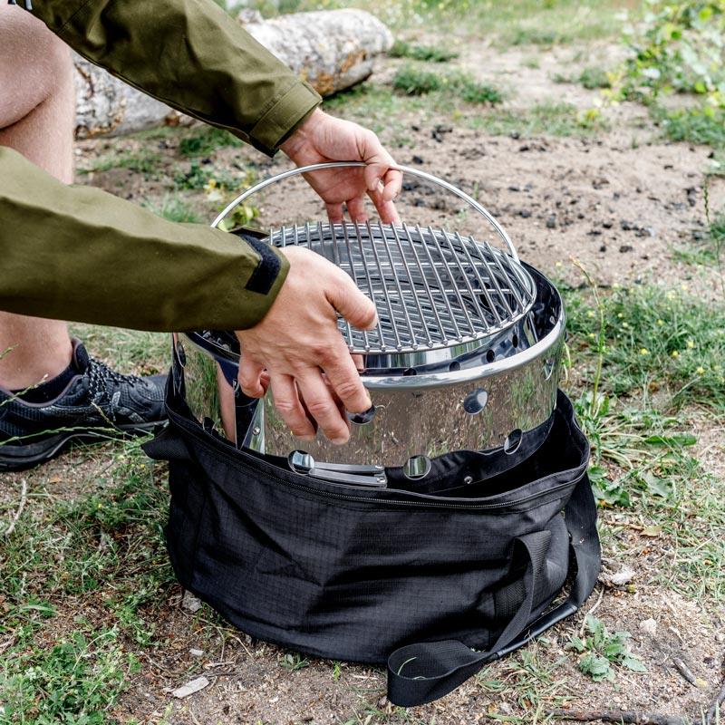 Petromaxtranssporttasche f12 & Atago Grill - Petromax - Wildnissport