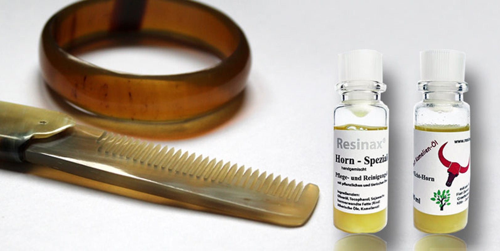 Resinax Pflegemittel Echt - Horn 10ml - RESINAX - Wildnissport