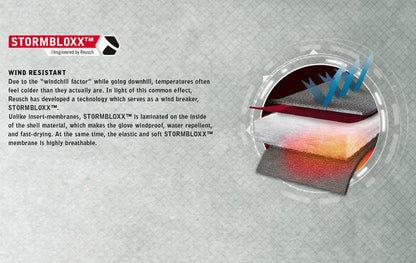 Russell Stormbloxx Black - 8,5 Handschuhe - Reusch - Wildnissport