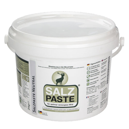Salzpaste 2 kg Eimer - neutral - Lockmittel - Eurohunt - Wildnissport
