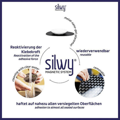 Silwy® Universal-Magnet-Teller (2er-Set) weiß - Silwy - Wildnissport