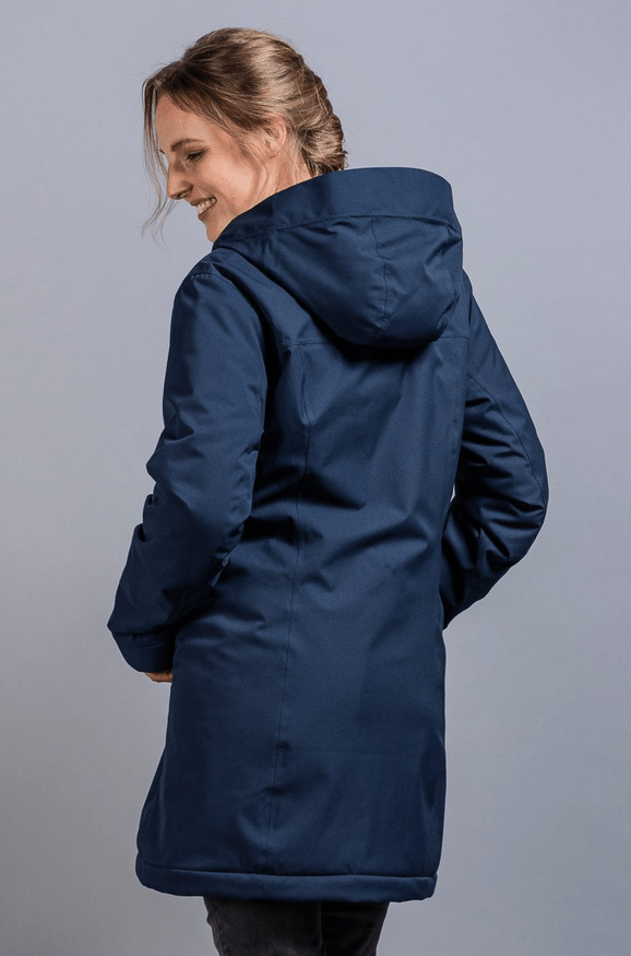 Stir W's Hooded Mantel Dark Navy - 40 Damen - Tatonka - Wildnissport