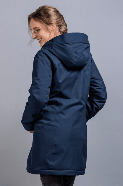 Stir W's Hooded Mantel Dark Navy - 40 Damen - Tatonka - Wildnissport