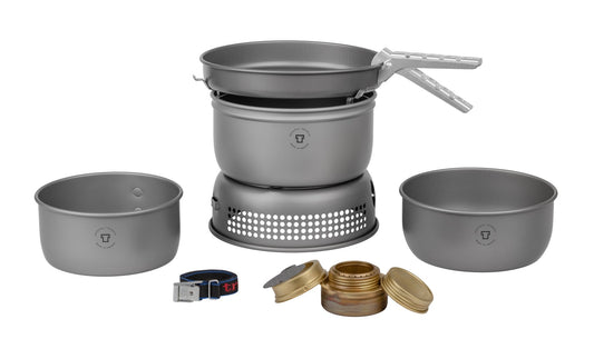 Sturmkocher groß UL 25 - 7 HA Alu Spirituskocher - Trangia - Wildnissport