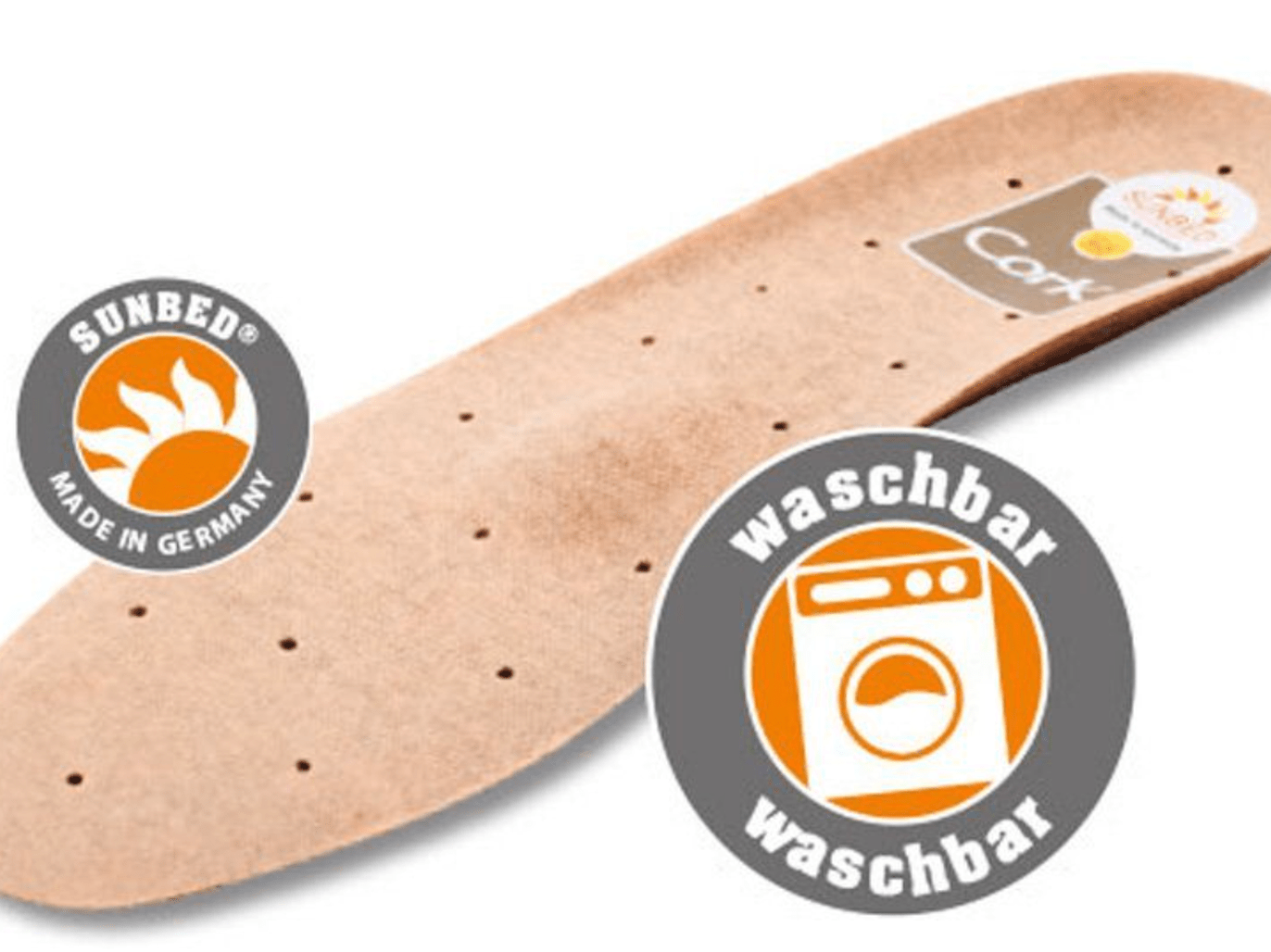 Sunbed Einlegesohlen Cork - Sunbed - Wildnissport