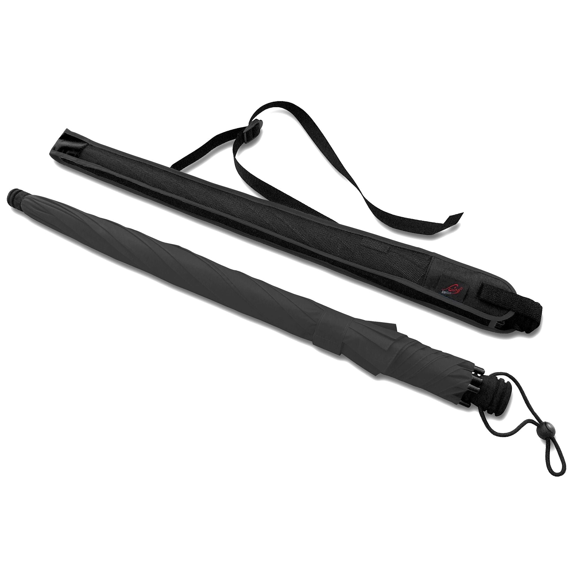 Swing Liteflex Schwarz Regenschirm - Euroschirm - Wildnissport
