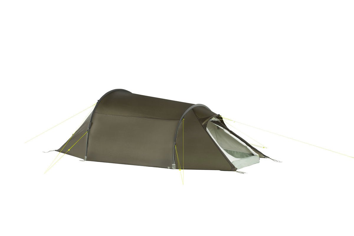 Takonte Tunnelzelt Gargia 3 stone grey olive - TATONKA - Wildnissport