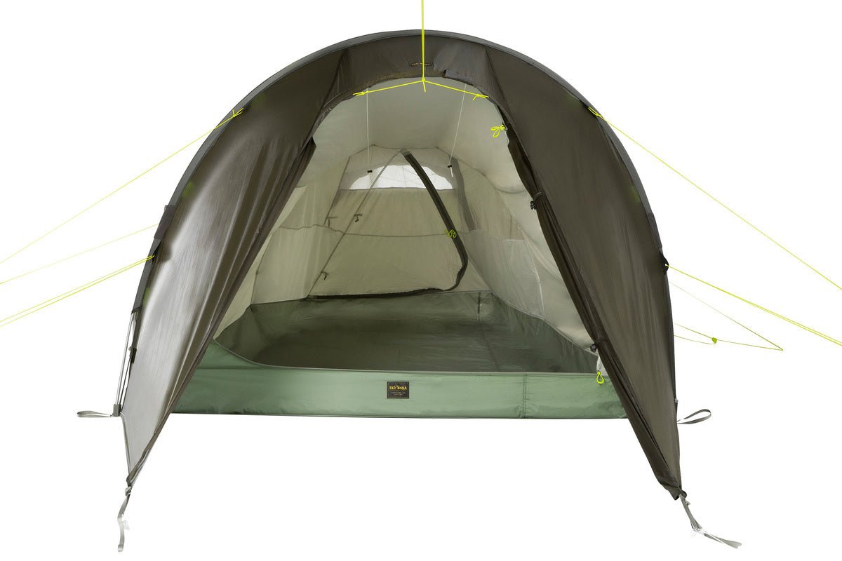 Takonte Tunnelzelt Gargia 3 stone grey olive - TATONKA - Wildnissport