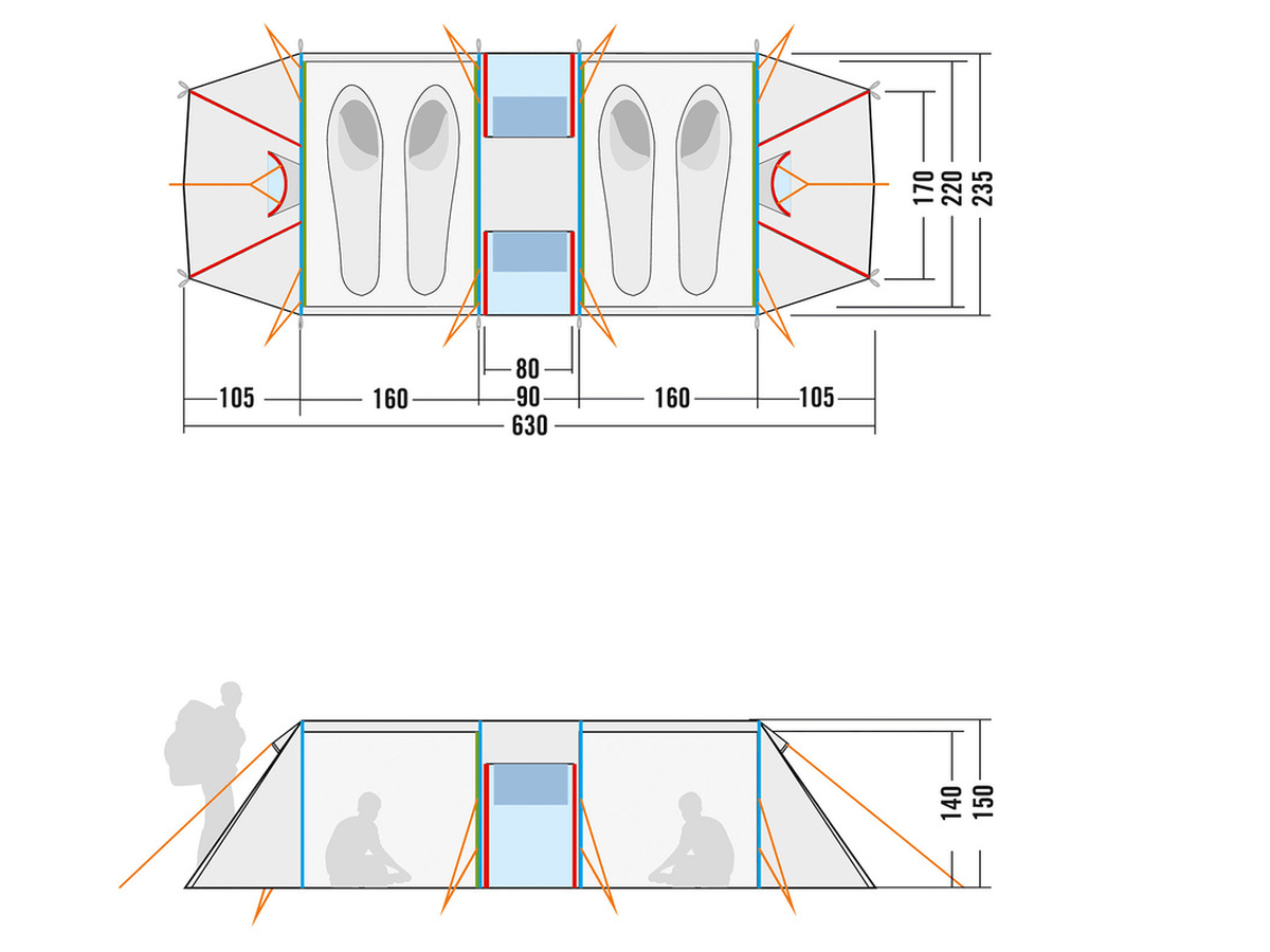 TATONKA Alaska Family DLX - TATONKA - Wildnissport