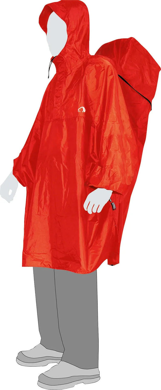 Tatonka Cape\Regenponcho XS rot - Wildnissport - Wildnissport