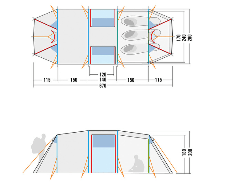 TATONKA Family Trek II Light Olive - TATONKA - Wildnissport