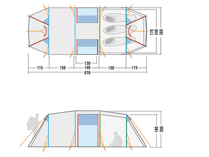 TATONKA Family Trek II Light Olive - TATONKA - Wildnissport