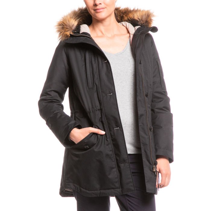 Tellydown Damen schwarz - 40 Daunenparka - Aigle - Wildnissport