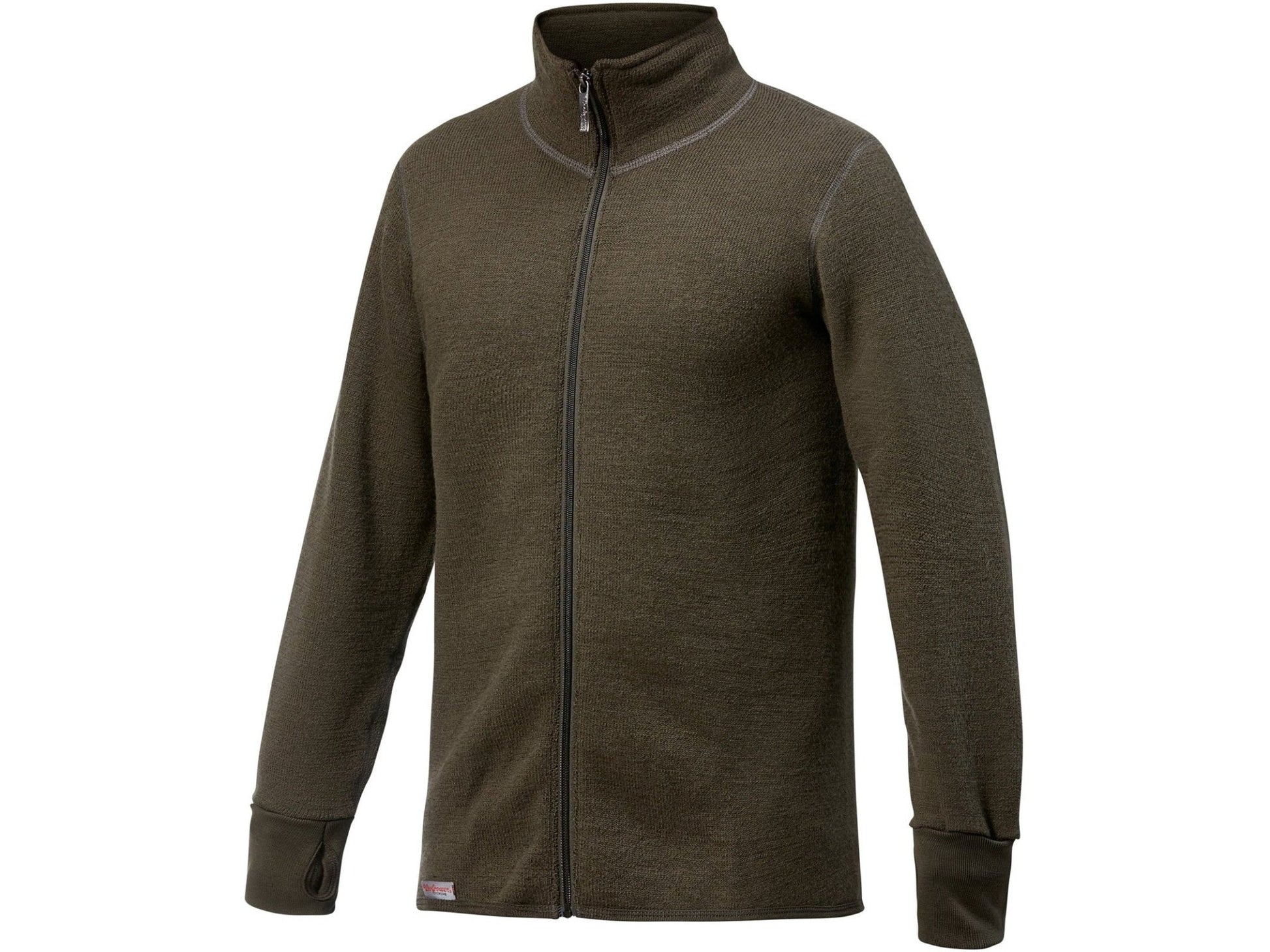 Thermo - Jacke 600 g/qm Unisex Pine Green - 3XL - Woolpower/Ullfrotté - Wildnissport