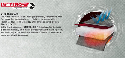 Tornado Stormbloxx 13 Black Handschuhe - Reusch - Wildnissport