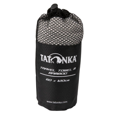 Travel Towel Bamboo M Grey Handtuch - TATONKA - Wildnissport