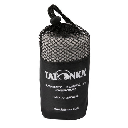 Travel Towel Bamboo S Grey Handtuch - TATONKA - Wildnissport