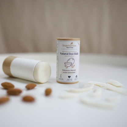Truemorrow Natural Deo Stick - Kokosnuss - Mandel, aluminiumfrei - Truemorrow - Wildnissport
