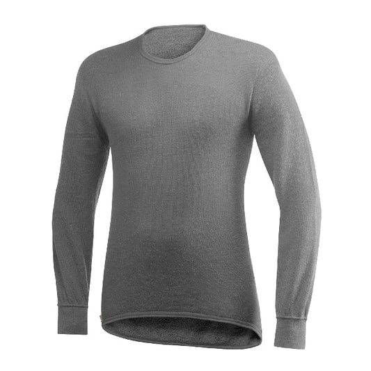 Unterhemd RUND 200 g/qm Unisex ohne RV Anthrazit - 3XL Unterhemd - Woolpower - Wildnissport