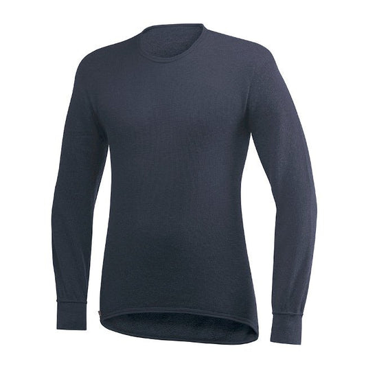 Unterhemd RUND 200 g/qm Unisex ohne RV Dark Navy - XL Unterhemd - Woolpower - Wildnissport